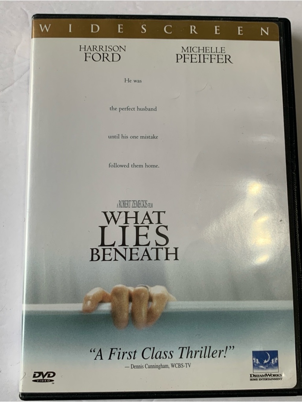DreamWorks What Lies Beneath DVD Thriller